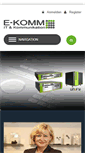 Mobile Screenshot of e-komm.net
